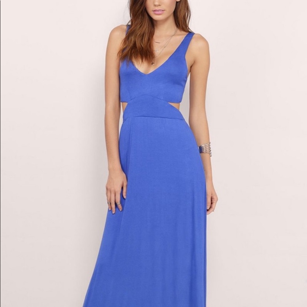 Long Blue Prom/Formal Dress